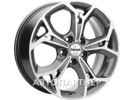 Khomen Wheels KHW1702 (ZV17_Sportage) 7x17 5x114.3 ET48.5 67.1 Gray-FP